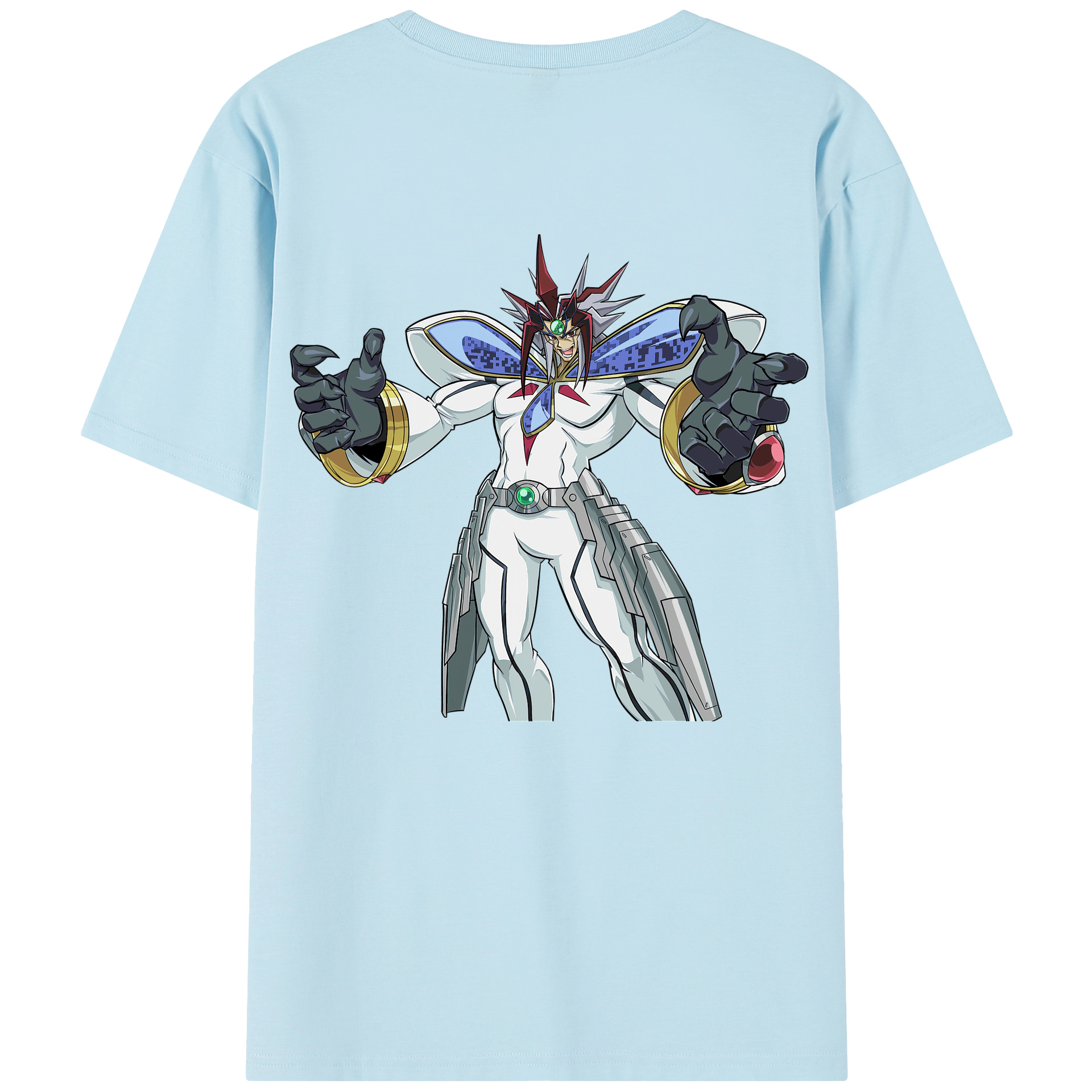 （画像用） 遊☆戯☆王 Yu-Gi-Oh! 綿100％半袖Tシャツ（背面プリント）
